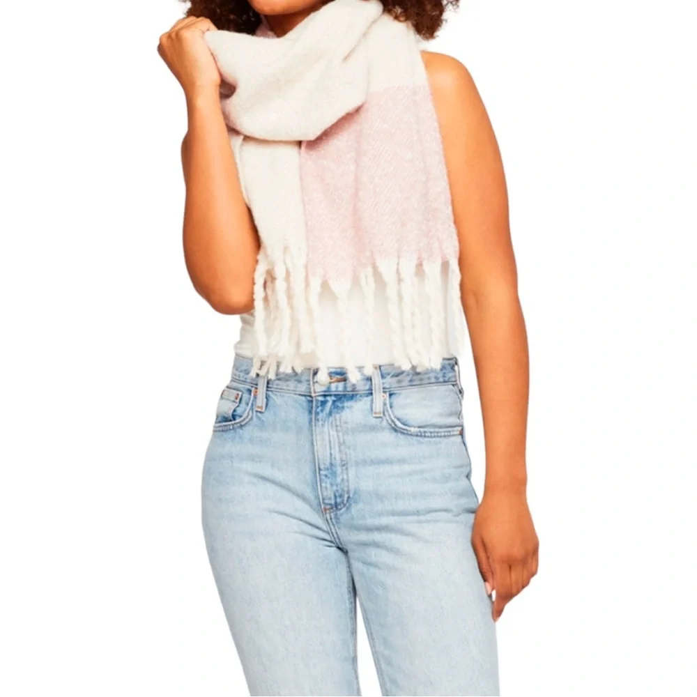 Gentle Fawn Cozy Huntington Scarf Pink Beige